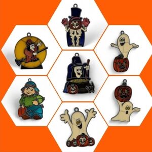 Vintage Halloween Sun Catchers
